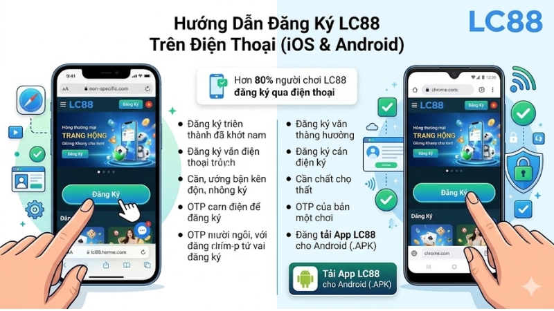 Hướng dẫn đăng ký lc88 chi tiết qua 3 bước