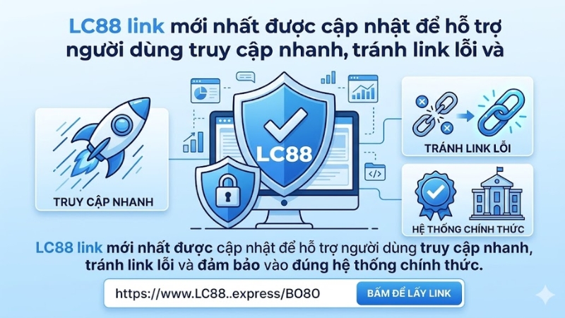 Quy trình xác thực LC88 link mới nhất